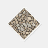 Petoskey Stone Abstract Servet (Hoek)