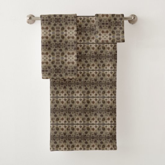Petoskey Stone Bad Handdoek (Insitu)