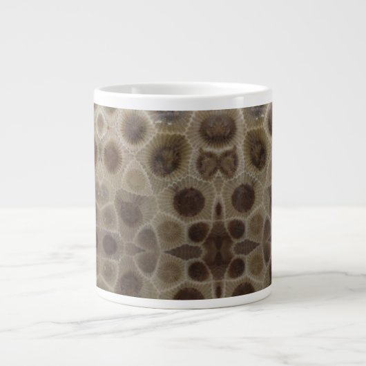 Petoskey Stone Grote Koffiekop (Voorkant)