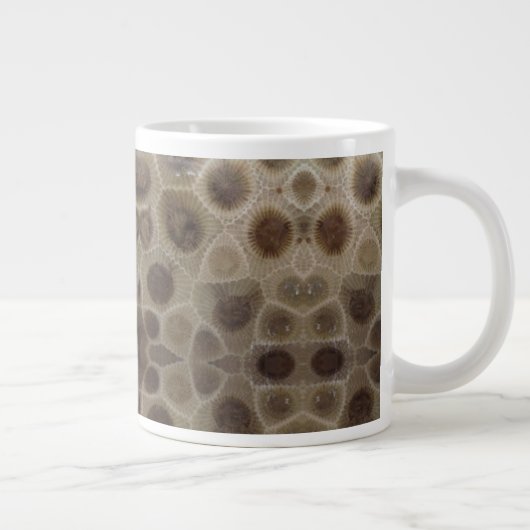 Petoskey Stone Grote Koffiekop (Rechts)