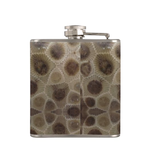 Petoskey Stone Heupfles (Achterkant)