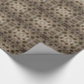 Petoskey Stone Michigan staat steen fossiel Cadeaupapier (Hoek)