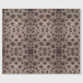 Petoskey Stone Michigan staat steen fossiel Cadeaupapier (Vlak)