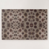 Petoskey Stone Michigan staat steen fossiel Legpuzzel (Horizontaal)