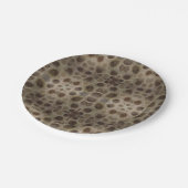 Petoskey Stone Michigan staat steen fossiel Papieren Bordje (Gekanteld)