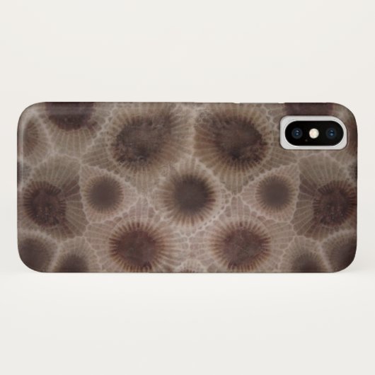 Petoskey Stone Michigan state stone Case-Mate iPhone Case (Achterkant (horizontaal))