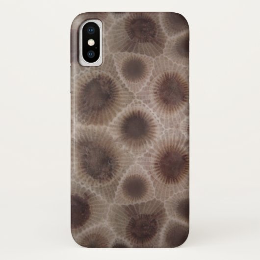 Petoskey Stone Michigan state stone Case-Mate iPhone Case (Achterkant)