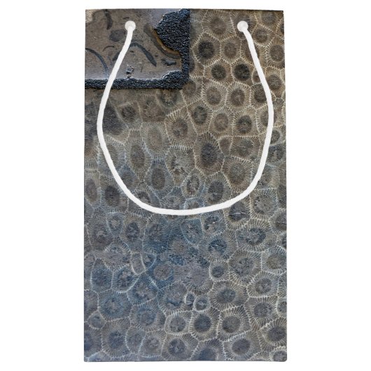 Petoskey Stone Pattern Klein Cadeauzakje (Achterkant)