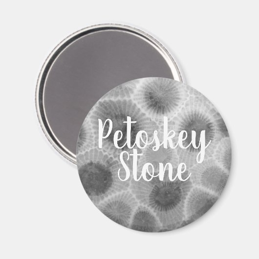 Petoskey Stone Pattern Magneet (Voorkant / Achterkant)