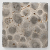 Petoskey Stone Pattern Stenen Onderzetter (Voorkant)