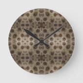 Petoskey Stone Ronde Klok (Voorkant)