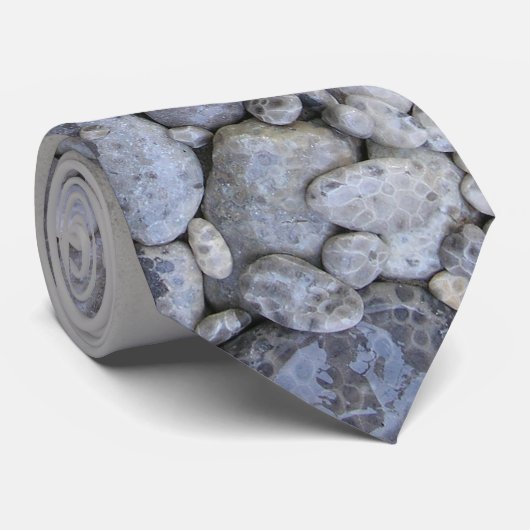 Petoskey Stone-Stropdas Stropdas (Opgerold)