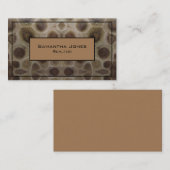 Petoskey Stone Visitekaartje (Voorkant / Achterkant)