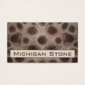 Petoskey Stone Visitekaartje (Voorkant)