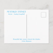 Petoskey Stones Briefkaart (Achterkant)