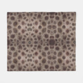 Petoskey Stones | Staatsteen Michigan Fleece (Voorkant (Horizontaal))