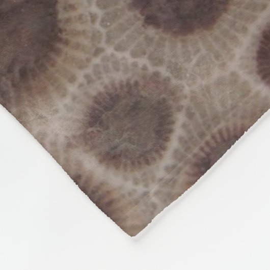 Petoskey Stones | Staatsteen Michigan Fleece (Hoek)