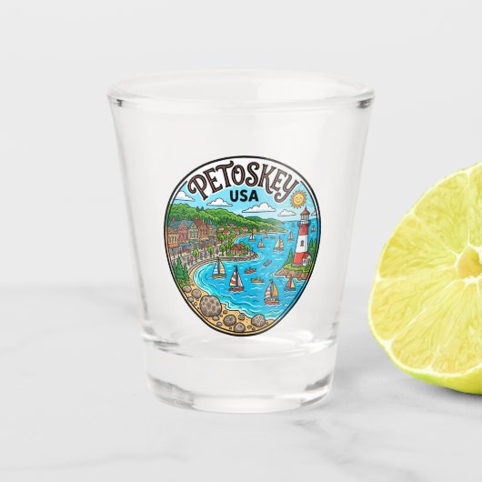 Petoskey VS Shot Glas (Voorkant)