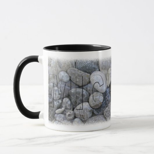 Petosky Stone Coffee Mok (Links)