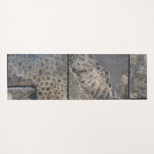Petosky Stone Pattern Yogamat (Achterkant (horizontaal))