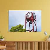Petosky Tower Clock Canvas Afdruk (Insitu (Woonkamer))