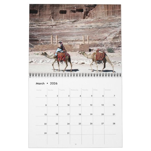 Petra 2026 kalender (Mar 2026)