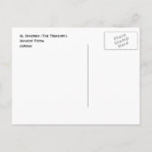 Petra, Briefkaart Jordanië (Achterkant)