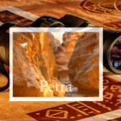 Petra, Briefkaart Jordanië