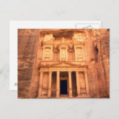 Petra City Briefkaart Uitzicht van Jordanië (Voorkant / Achterkant)