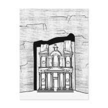 Petra El Khazneh tempel