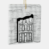 Petra El Khazneh tempel Keramisch Ornament (Rechts)