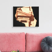 Petra glimp canvas afdruk (Insitu (Woonkamer))