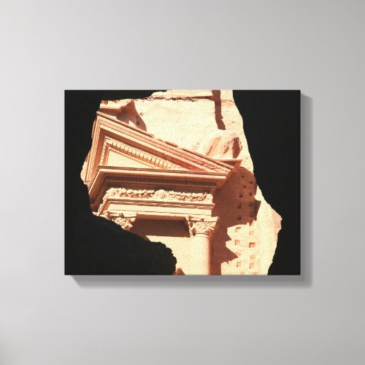 Petra glimp canvas afdruk (Voorkant)