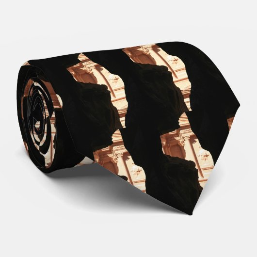 Petra Glimpse Stropdas (Opgerold)