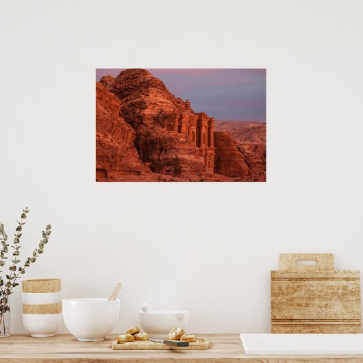 Petra - Het klooster Poster (Keuken)