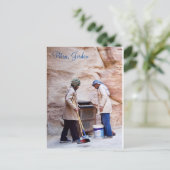 Petra - Historische en archeologische stad in Jord Briefkaart (Staand voorkant)