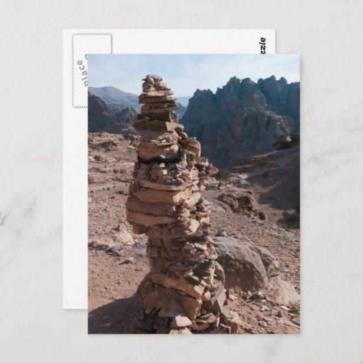 Petra Jordan briefkaart (Voorkant / Achterkant)