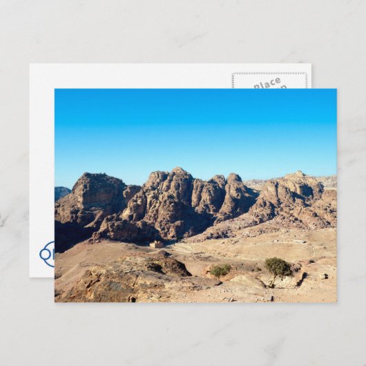 Petra Jordan briefkaart (Voorkant / Achterkant)