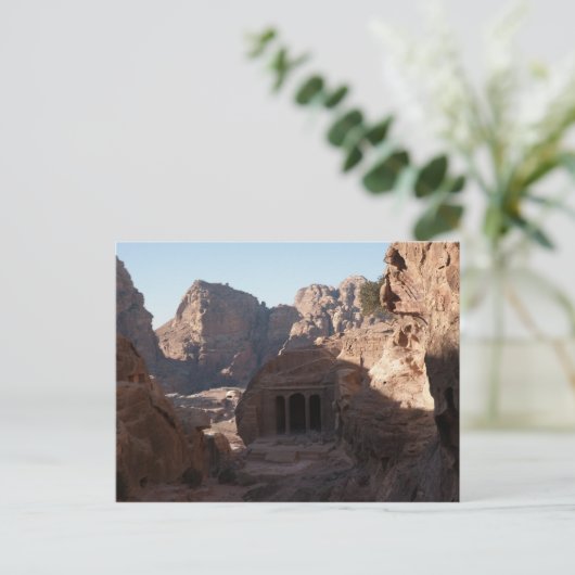 Petra Jordan briefkaart (Staand voorkant)