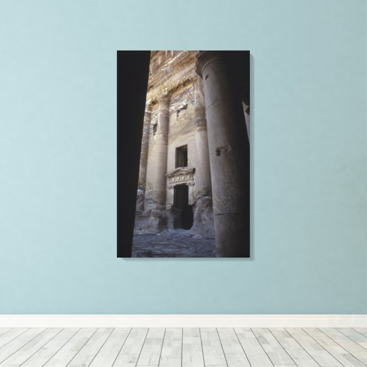Petra - Jordan Canvas Afdruk (Insitu (Houten vloer))