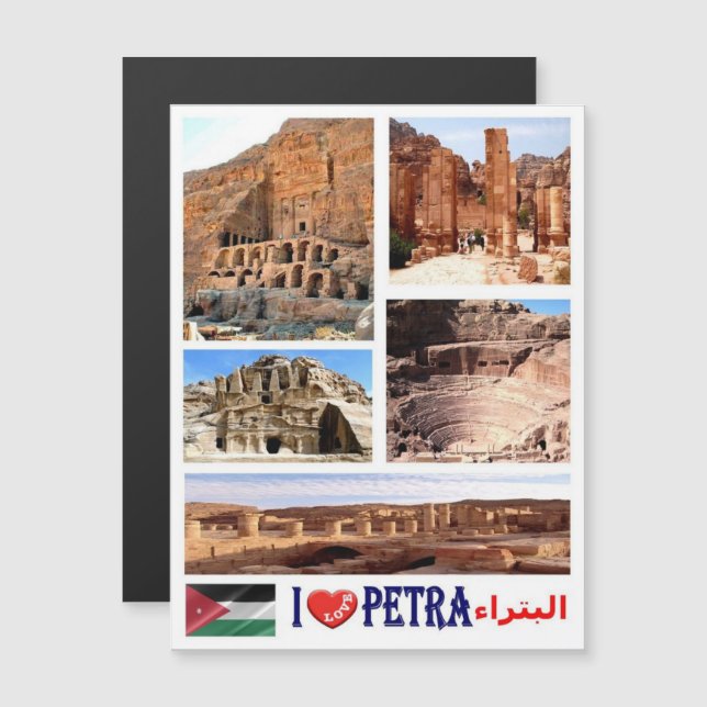 Petra - Jordan - I Love - (Voorkant / Achterkant)