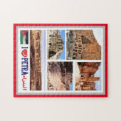 Petra - Jordan - I Love - Legpuzzel (Horizontaal)