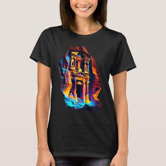 Petra Jordan The Treasury T-shirt (Voorkant)