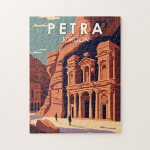 Petra Jordan Travel Art  Legpuzzel