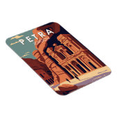 Petra Jordan Travel Art  Magneet (Rechterzijde)