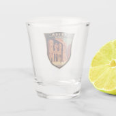 Petra Jordan Travel Art Shot Glas (Achterkant)