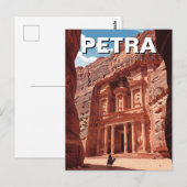 Petra Jordan Travel Briefkaart (Voorkant / Achterkant)