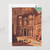 Petra Jordan Travel Briefkaart (Voorkant / Achterkant)