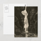 Petra Jordan UNESCO Heritage Site Engraving Briefkaart (Voorkant / Achterkant)