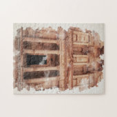 Petra Jordan Waterverf Art Legpuzzel (Horizontaal)